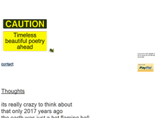 Tablet Screenshot of eternalartandbeauty.com